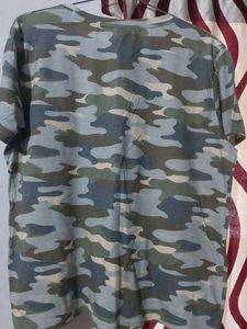 Camouflage Printed Tshirt