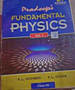 Class 12 Pradeep's Fundamental Physics