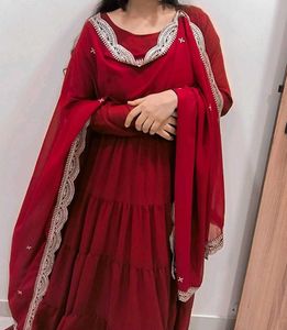 Beautiful Red Gown