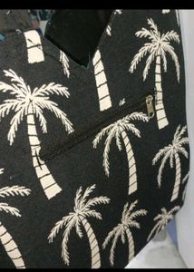 Palm Print Tote Bag
