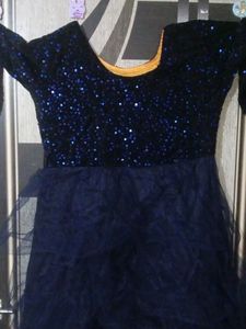BIRTHDAY GOWN🎂nevy Blue