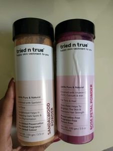 Tried n True Sandalwood & Rose Petal Powder