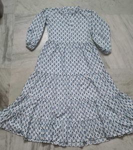 White Collared Dress