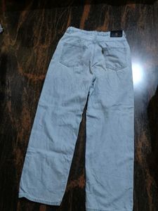 Light Wash Wide Leg Jeans
