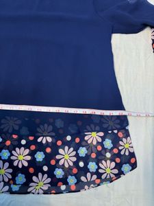 Cute Girls&#39; Floral Top