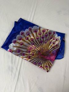 Silk Peacock Scarf