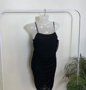 Tokyo Talkies New  Black Bodycon Dress(Women’s)