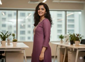 Embroidered Kurta with bottom Ethical wearing