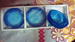 Chakhna Glass Plate Set Of 3