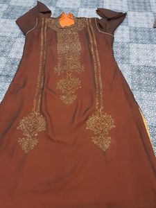 Rust Brown Kurta
