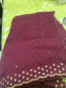 Stone Work Heavy Saree