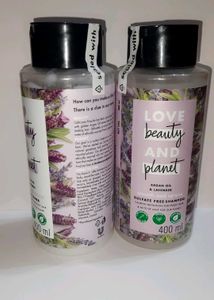 Love Beauty &amp; Planet Shampoo &amp; Conditioner