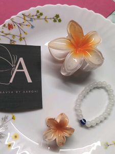 new hair accessories combo with bracelet