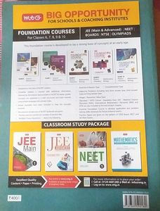 MTG Physics Class 9 Foundation Course