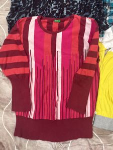 Set Of 4 Branded Tops(shirt,top And Sweatshirt)