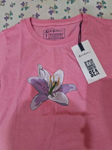 Mast &amp; Harbour, Women Floral Printed Cotton Tshirt