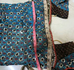 Designer Traditional Chaniya-crochet Padded SALE
