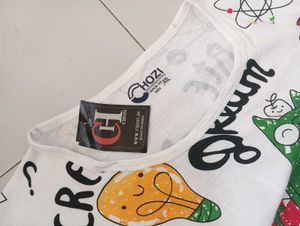 Fun Graphic Print Tee