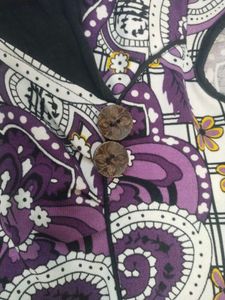 Paisley Print Top