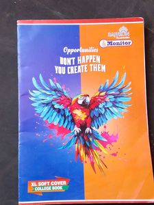 Saffron Monitor XL College Book