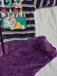[Unisex] Kids Winter Hoodie Pant Co Ord Set