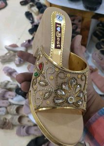 Red Embellished Heels