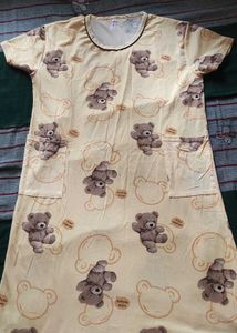 Cute Teddy Bear Nightdress