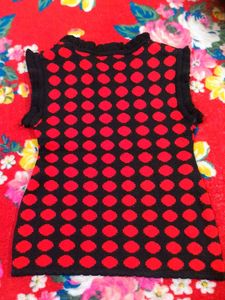 Cute Polka Wool  Dot Top