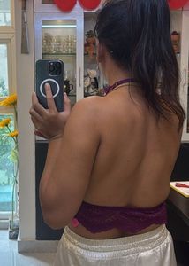 Purple Lace Bralette