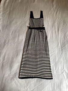 Striped Knit Dress/jumpsuit