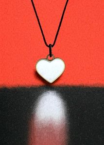 White Heart Necklace For Girls
