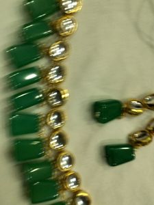 Beautiful Beeds and Kundan Set