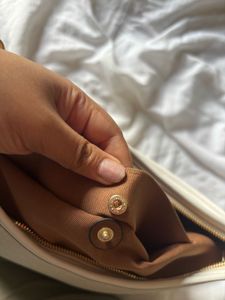 Coach White Monogram Laurel Bag