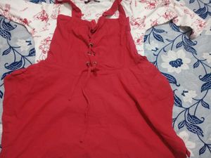 Red Dress with Straps