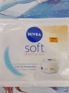 Nivea Soft Daily UV Cream Sample