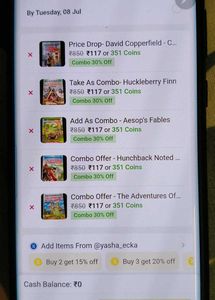 Add As Combo - Aesop&#39;s Fables
