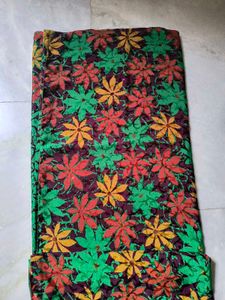 Green Dress Material