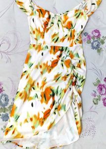 Floral Ruffle Mini Dress