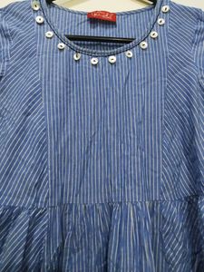 Very Comfortable Cotton Dress Can Be Worn With Plazo Or Just The Dress Itself