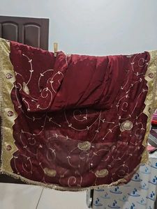 Farrukhabadi suit (Maroon)