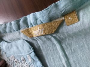 Mohr Light blue Kurti