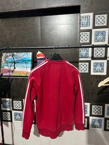 Adidas Red Pullover Sweater