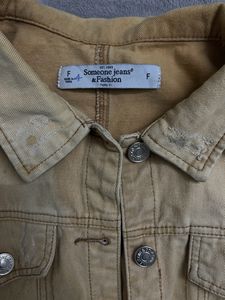 CARGO DENIM JACKET SWEATER TRENDY AESTHETIC