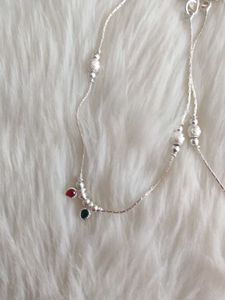Pure Silver Anklet For Women ( Payal)