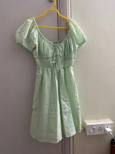 Pastel Green Dress