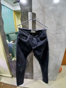 Black Straight Leg Jeans