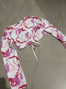 Floral Crop Top