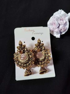 Antique Jhumka Earrings
