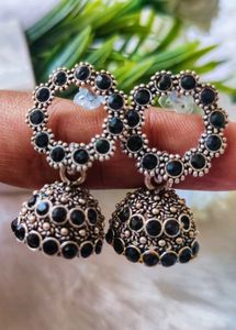 Boho Jhumka Earring Set