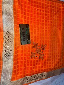New Jaali And Net Saree